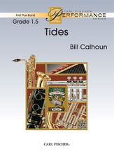 Tides Concert Band sheet music cover